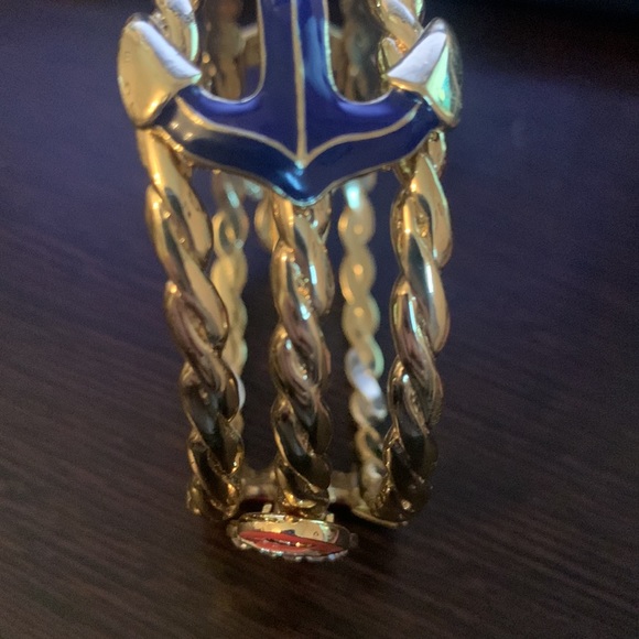 Lily Pulitzer Tri-Color Anchor Bangle - Picture 10 of 10